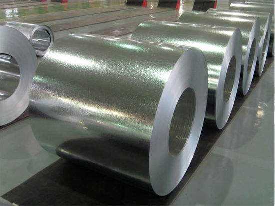 Galvanizado / aluzinc / Hojas de acero Galvalume / bobinas / placas / tiras / PPGI / HDG / Gi / Secc DX51 con recubrimiento de zinc laminado en frío / caliente cruce Galvanizador