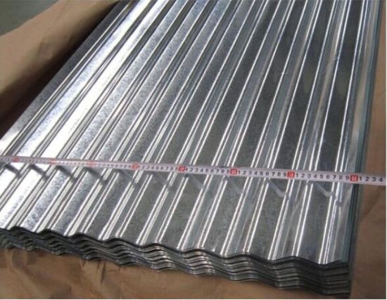 Hoja de acero para techos de zinc / Precio de hoja de acero corrugado