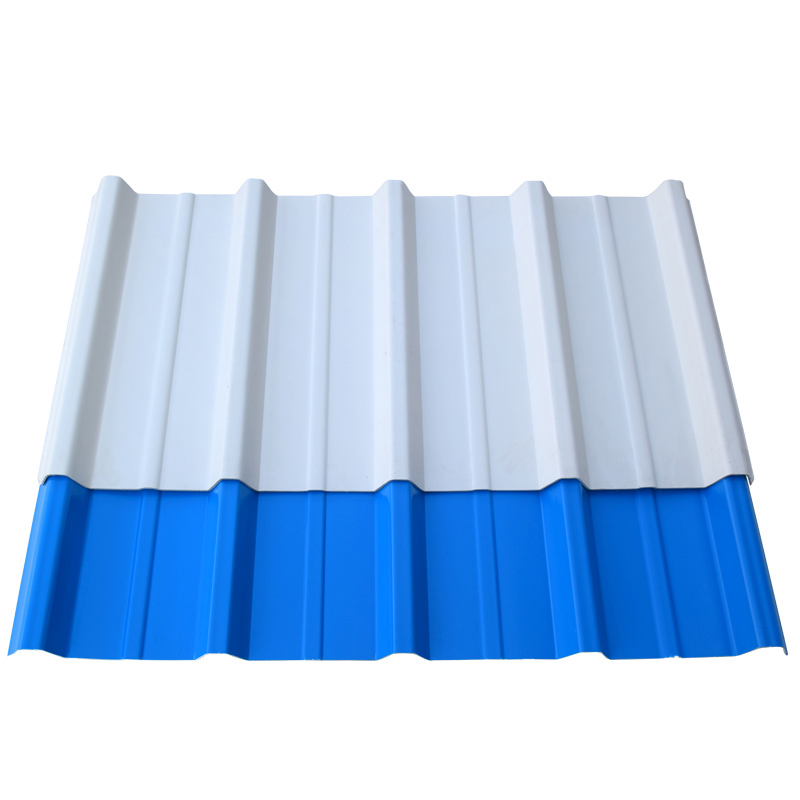  Hoja de techado corrugado de plástico de PVC