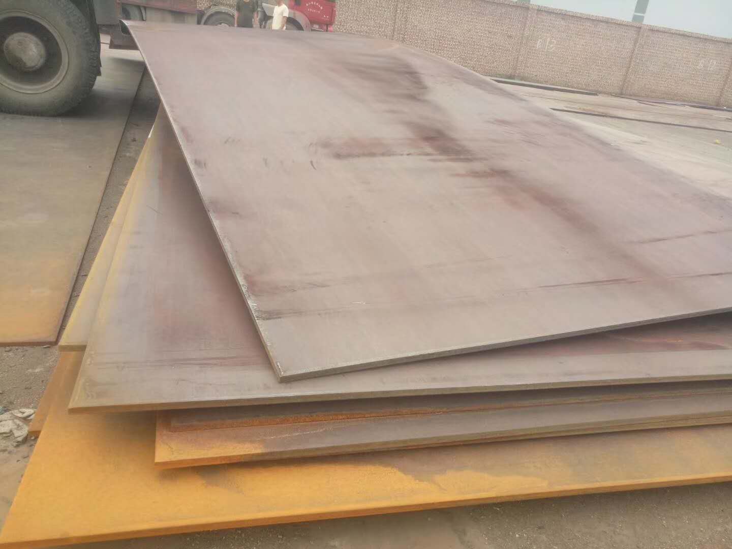 Placa de acero de construcción marina con ABS enrollado en caliente EH36 